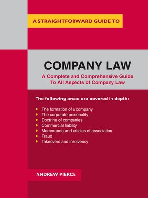cover image of Company Law